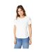 T-shirt femme blanc cassé Principles