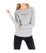 T-shirt Manches Longues Motif/style Logo Femme Gris Pepe Jeans-1