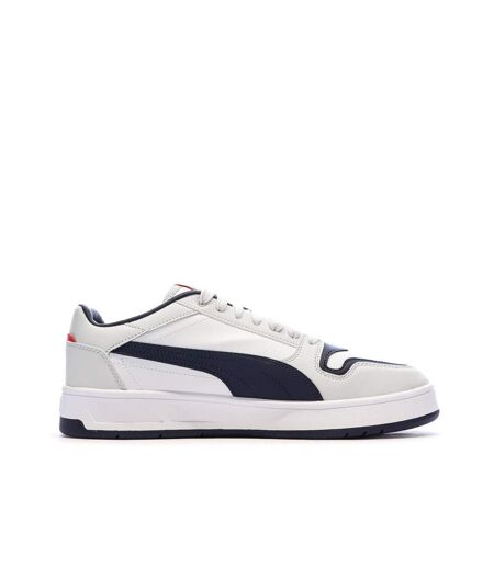 Baskets gris perle homme puma court classic street