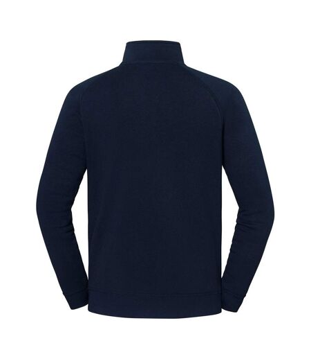 Unisex Adult Iconic Premium Sweat Jacket Deep Navy Fruit Of The Loom
