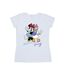 Disney T-shirt en coton Minnie Mouse et Daisy Femme/Ladies (Blanc) - UTBI33596-1