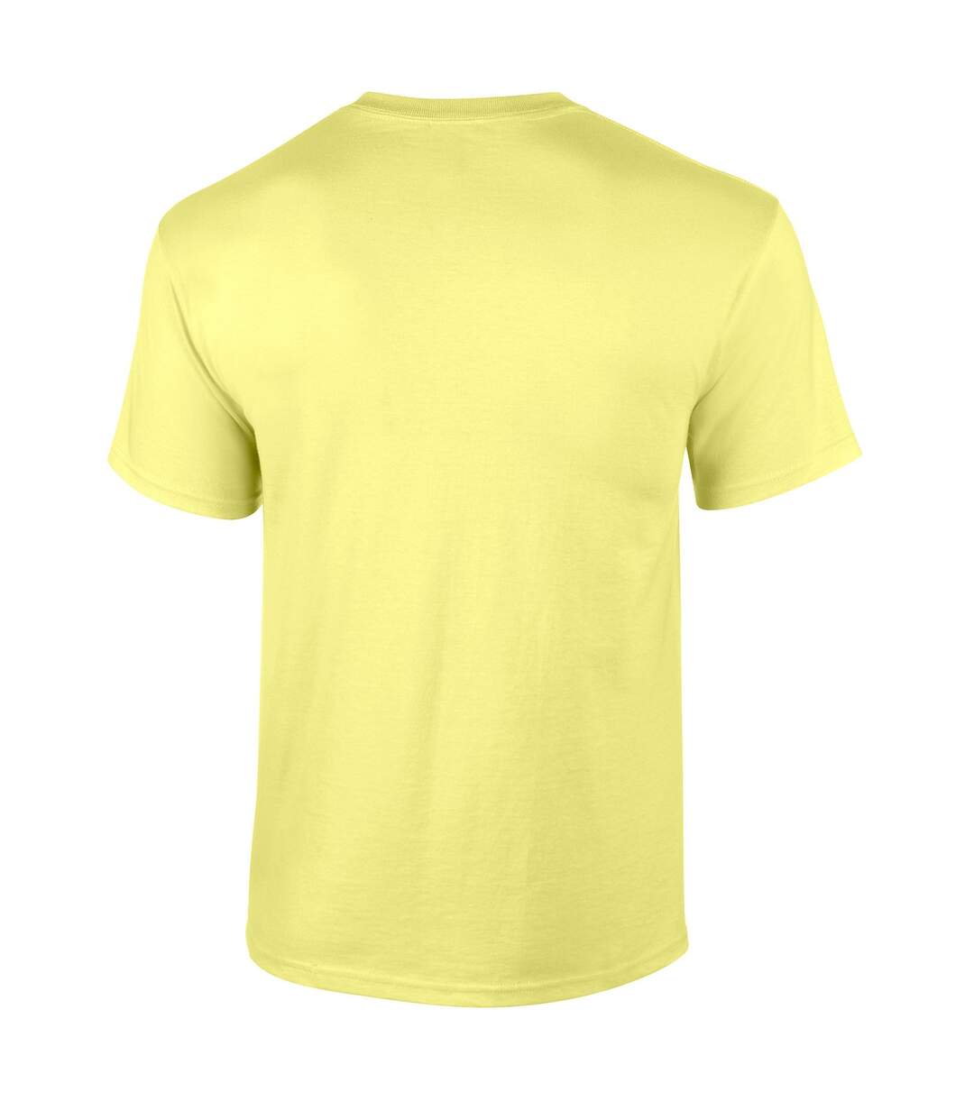 T-shirt homme jaune Gildan