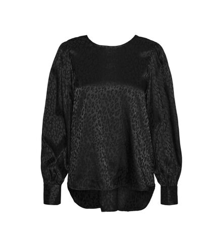 Blouse Noire Femme Vero Moda Elotta - L