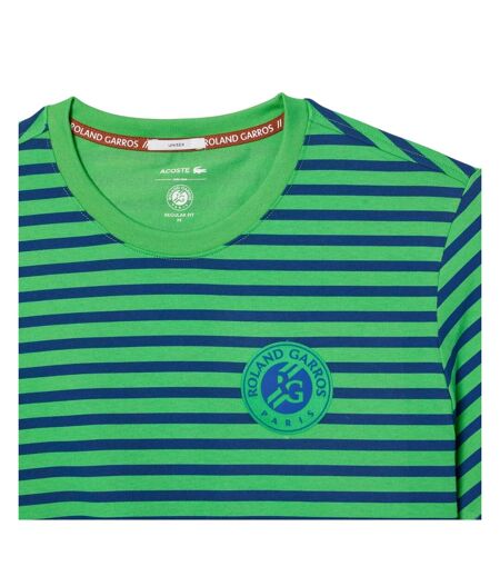 T-shirt Roland Garros Edition Adulte Bleu Lacoste