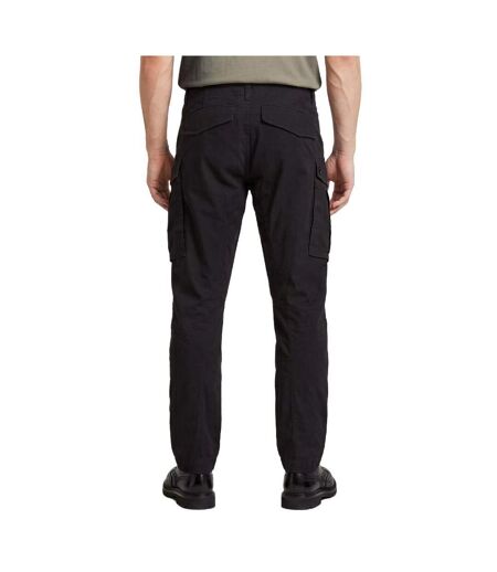 Pantalon fluide cargo noir homme g-star raw regular tapered