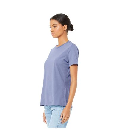 T-shirt Femme Bleu Lavande Bella + Canvas
