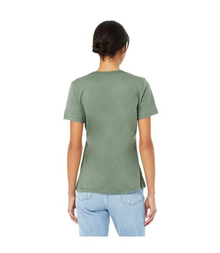 Bella + Canvas Womens/Ladies Jersey Short-Sleeved T-Shirt (Sage)
