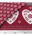 Parure de Lit 3 Pièces Alpage 240x220cm Rouge-4