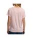 T-Shirt rose pale femme superdry studioss-2