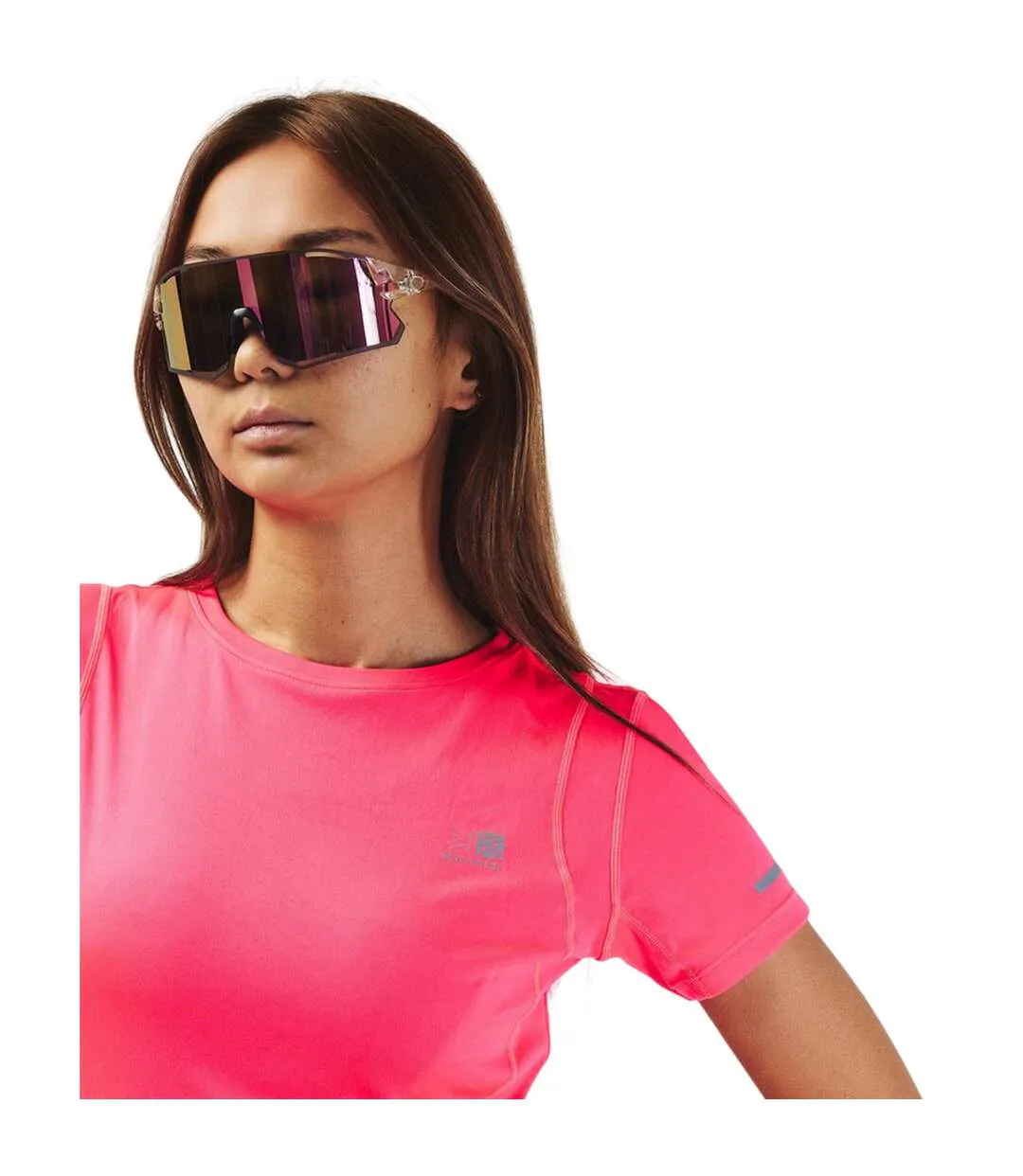 T-shirt Motif/style Imprimé Au Dos Femme Rose Karrimor-4