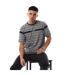 T-shirt Motif/style À Rayures Montesano Homme Bleu Marine Marshall Artist-2