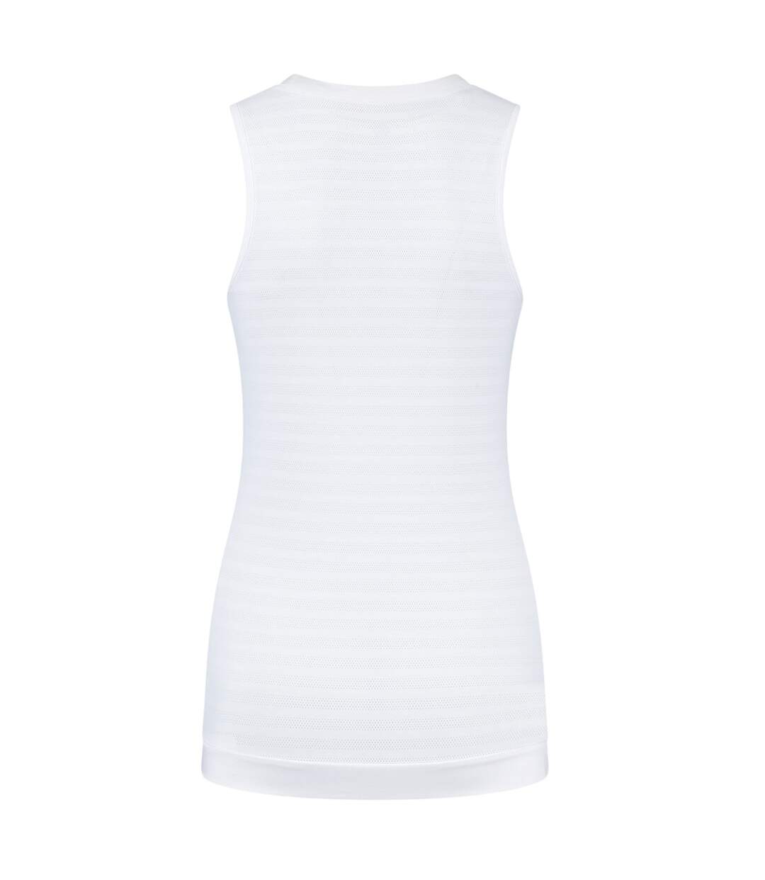 Débardeur Motif/style Sans Coutures Femme Blanc K-Swiss-2