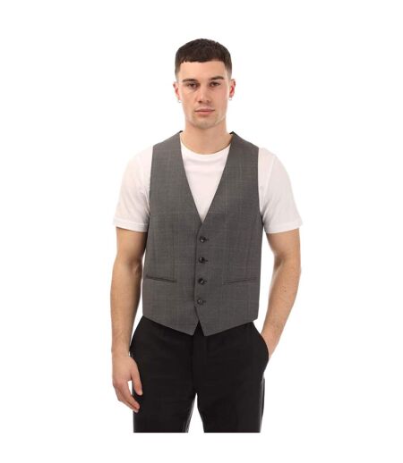 Gilet Huge6 Homme Gris Hugo Boss