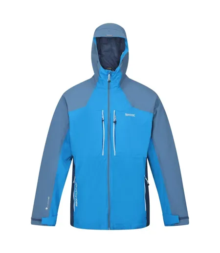 Veste Imperméable Raddick Homme Bleu Indigo Bleu Gris Regatta