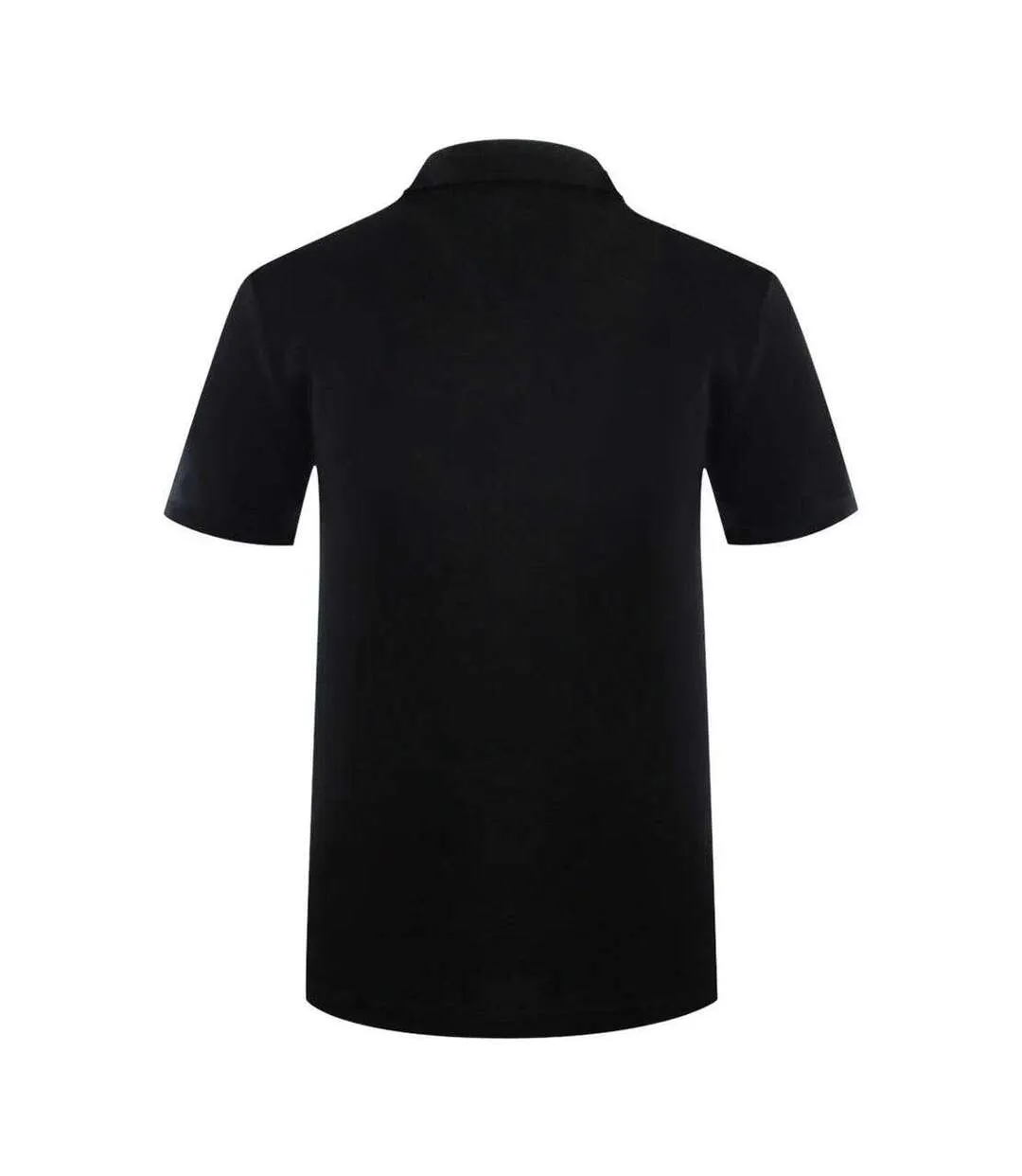 Polo Motif/style Petit Logo Caviar Homme Noir Diesel-2