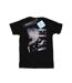 Disney Womens/Ladies Frozen Ice Kingdom Silhouette Cotton Boyfriend T-Shirt (Noir) - UTBI24886-1