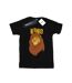 Disney Femmes/Ladies The Lion King Mufasa King Cotton Boyfriend T-Shirt (Noir) - UTBI29349-1