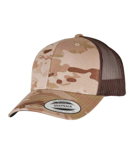 Casquette Trucker Motif/style Rétro Adulte Aride Flexfit