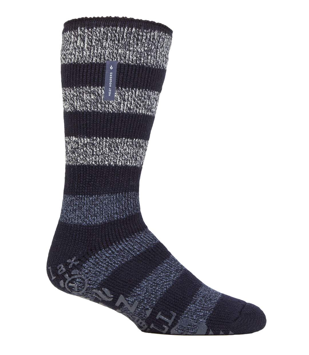 Chaussettes de Lit Homme Thermiques Antidérapantes