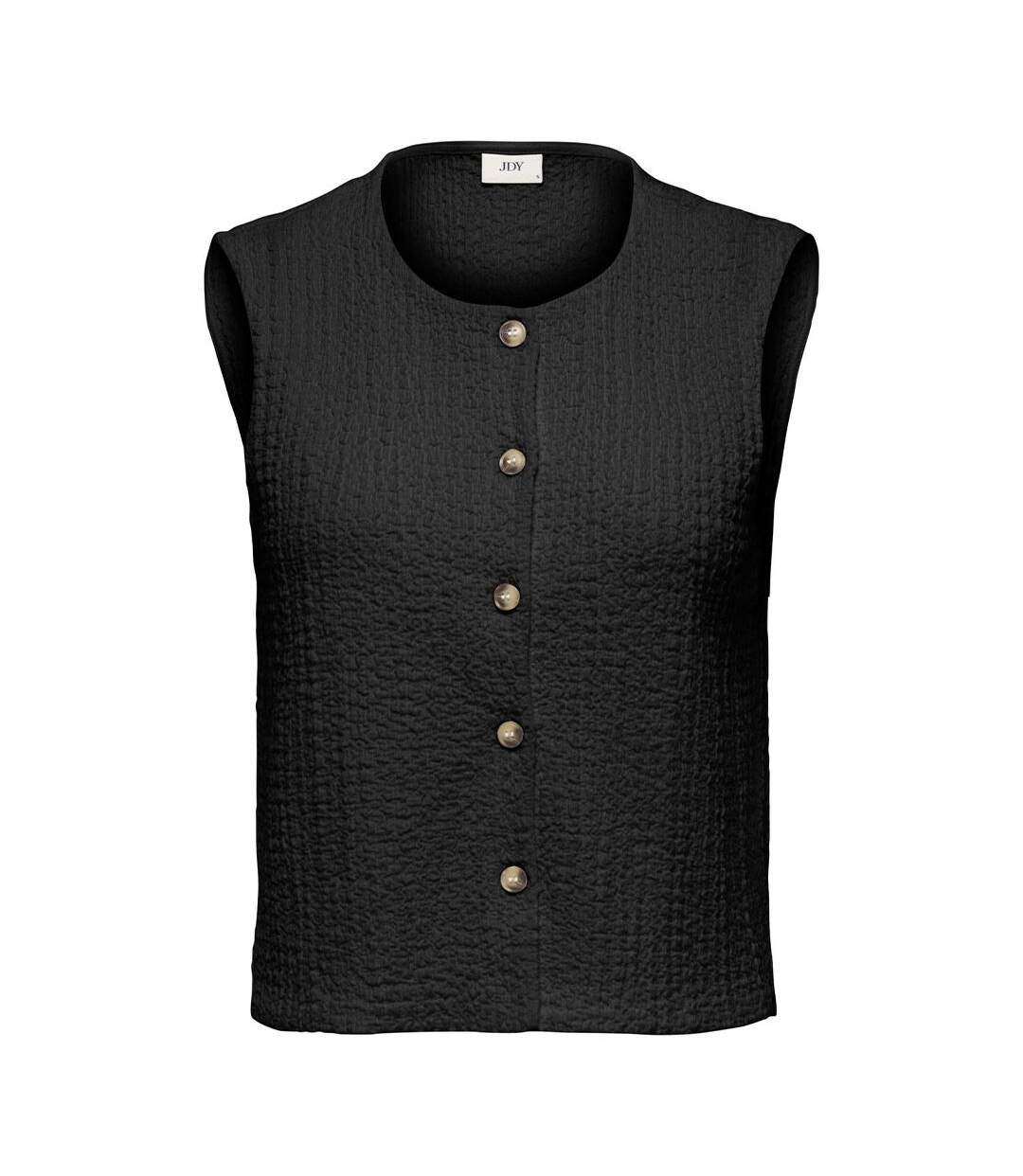 T-Shirt noir femme jdy turbo-1