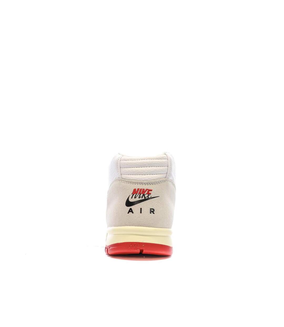 Baskets blanches/grises homme nike air trainer 1-3