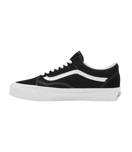 Unisex Adult Old Skool Cow Suede Trainers Black Vans