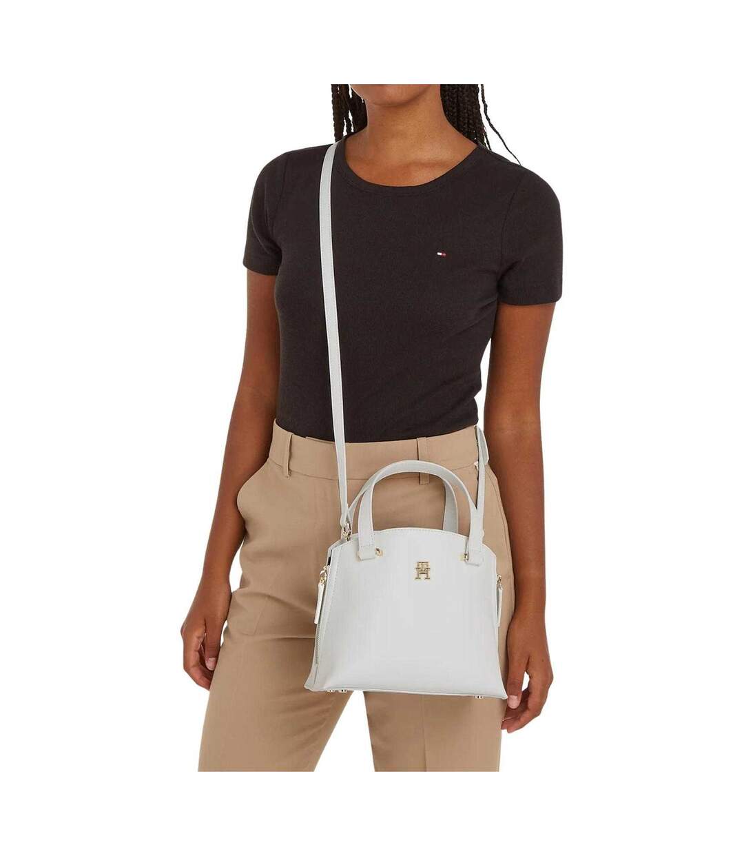 Sac À Main Femme Taille Unique Blanc Tommy Hilfiger-1