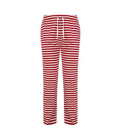 Skinni Fit - Pantalon de détente - Homme (Rouge / blanc) - UTRW7996