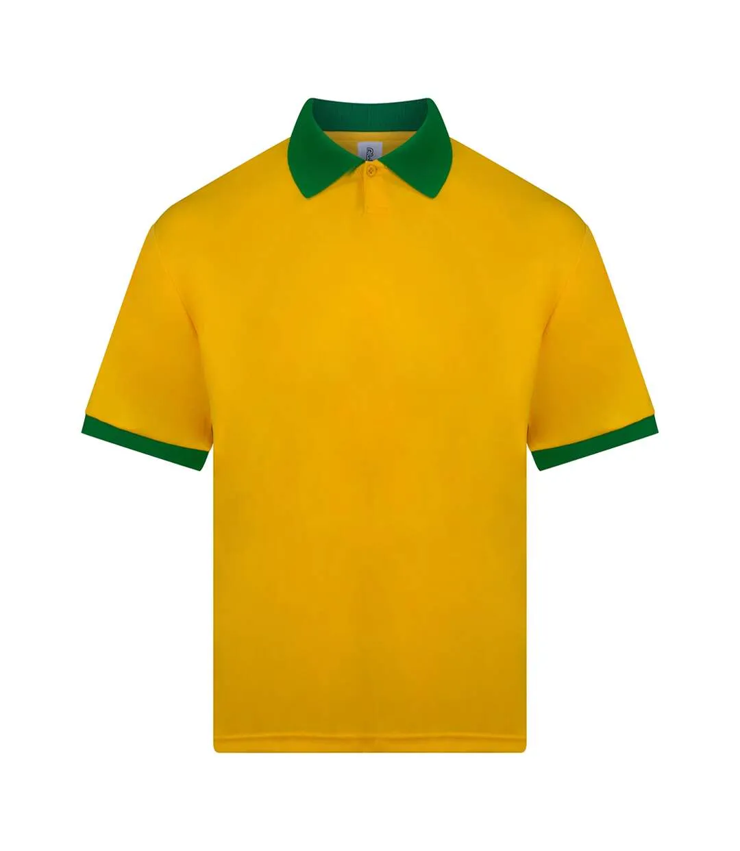Mens Retro Sports Jersey Yellow Green Just Cool-2
