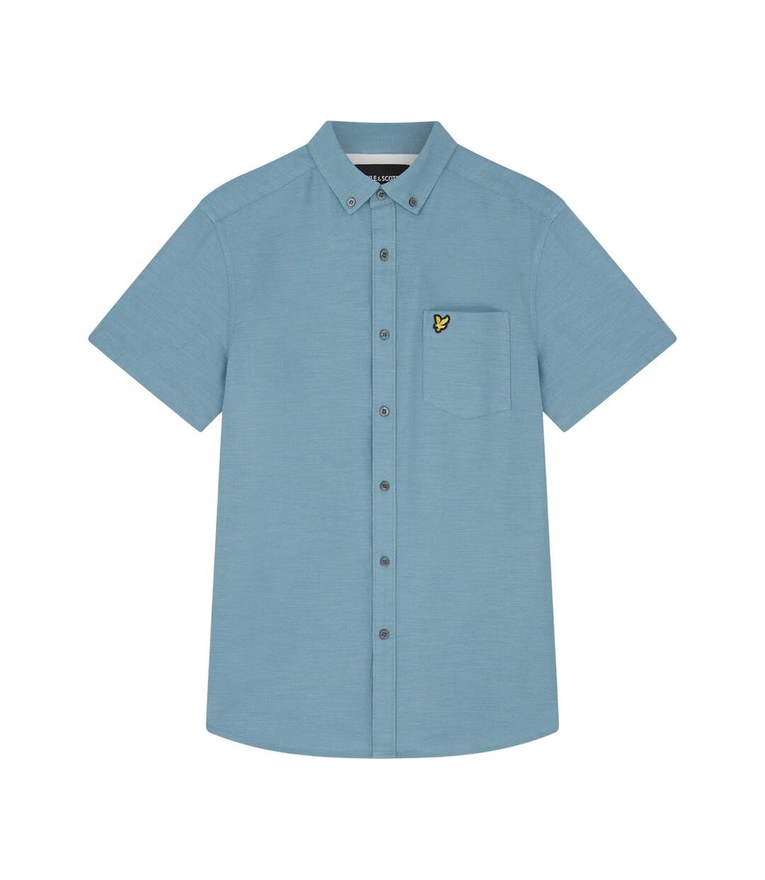 Chemise Manches Courtes Homme Bleu Lyle & Scott-2