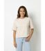 T-shirt loose extensible manches courtes-1