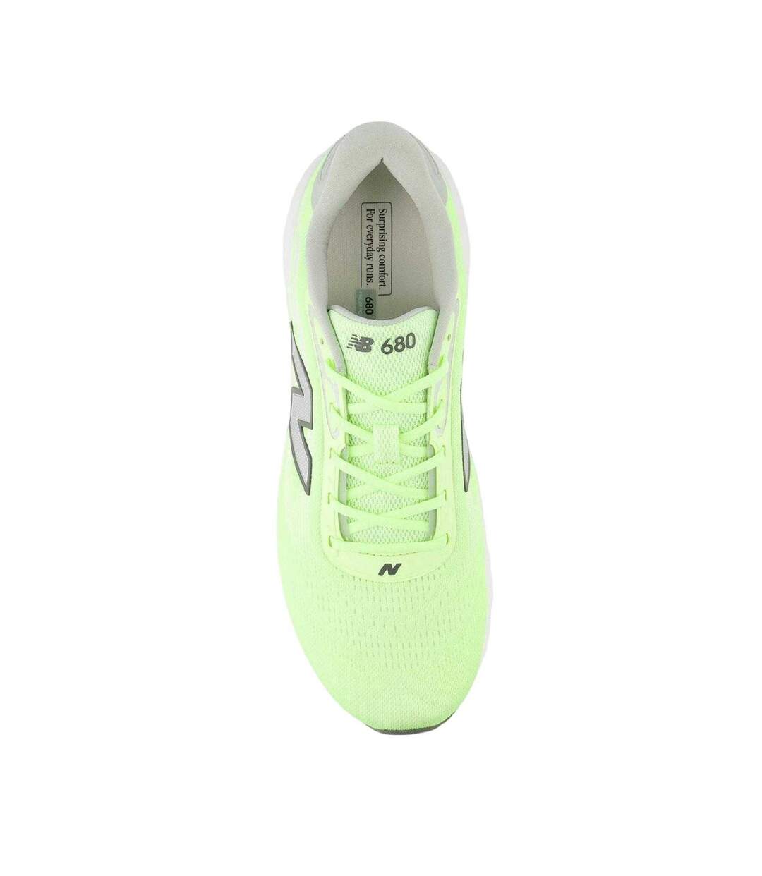 Chaussures V9 Femme Gris Vert Fluo New Balance-3