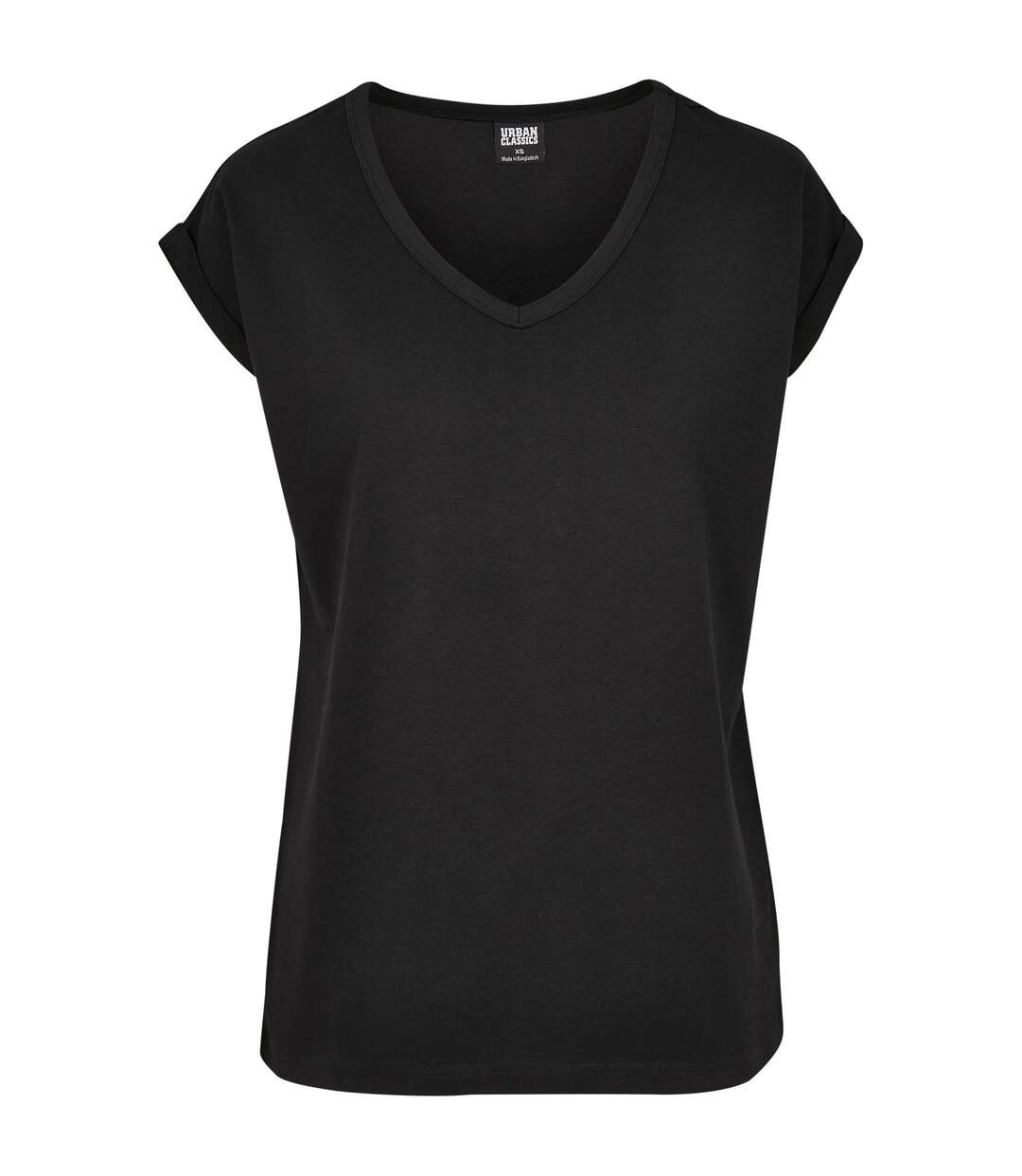T-shirt Femme Noir Urban Classics-1