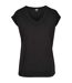 T-shirt Femme Noir Urban Classics-1