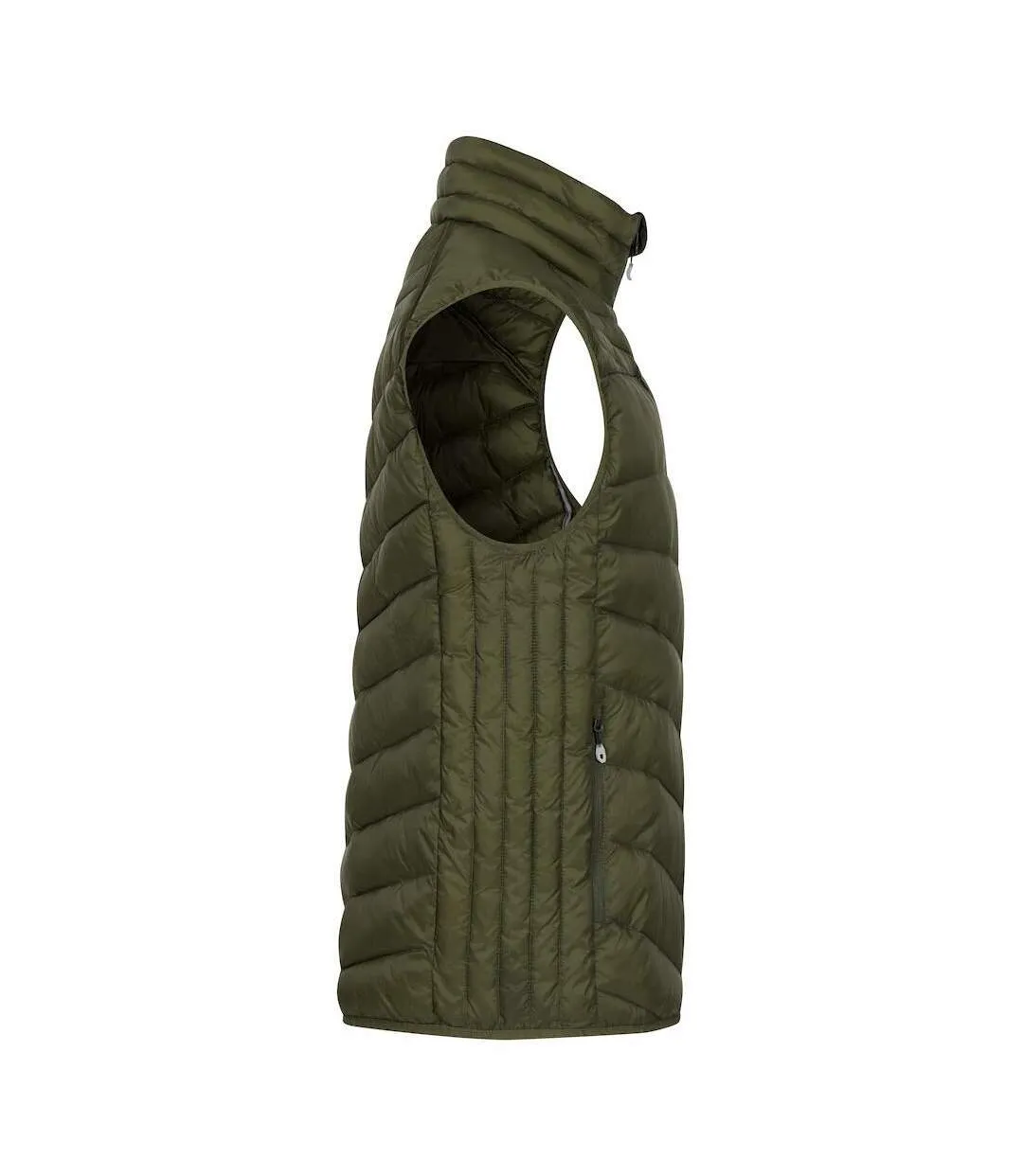Mens Idaho Body Warmer Fog Green Clique-4