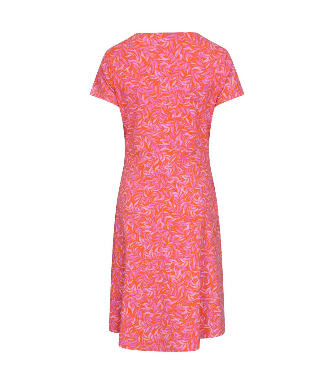 Womens/ladies orchid leaves dress bright pink Mountain Warehouse-2