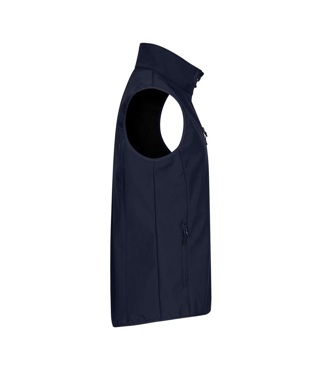 Veste Softshell Classic Homme Bleu Marine Foncé Clique-4