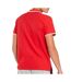 Polo Rouge Homme Umbro Net-2