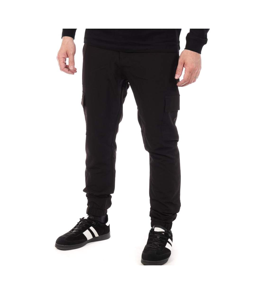 Pantalon fluide noir homme american people press-1