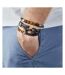 Bracelet perles noir/beige homme geographical norway 315050 - taille unique-2