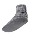 Isotoner Chaussettes d'intérieur homme maille côtelée, picots antidérapants-5