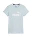 T-shirt Motif/style Logo Essential Femme Bleu Clair Puma-2