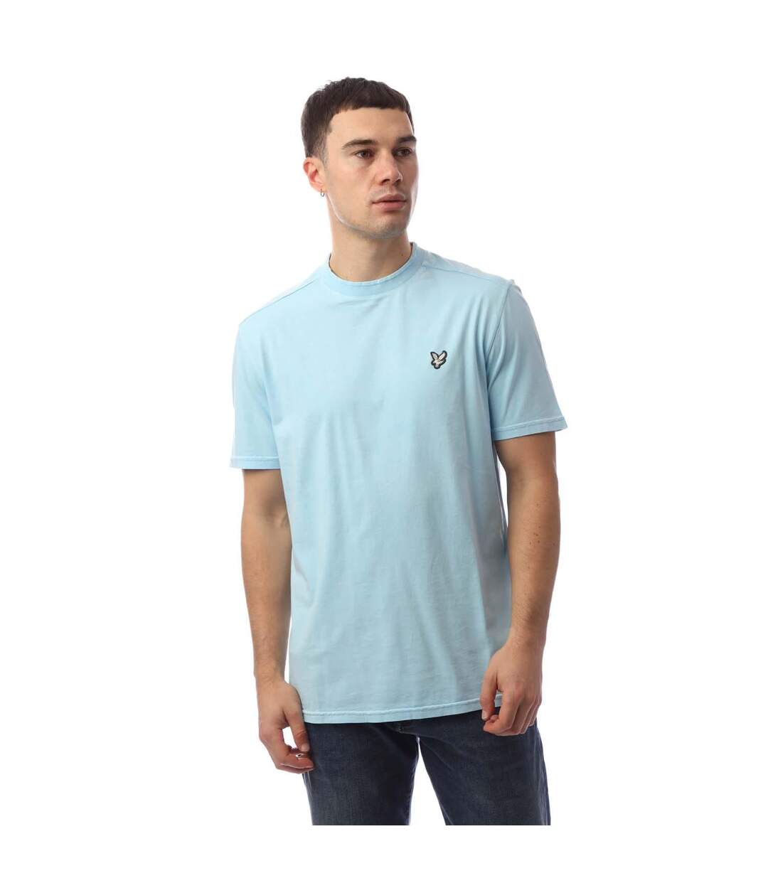 T-shirt Homme Bleu Lyle & Scott-2