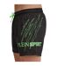 Short De Bain Motif/style Graphique Homme Noir Vert Plein Sport-2