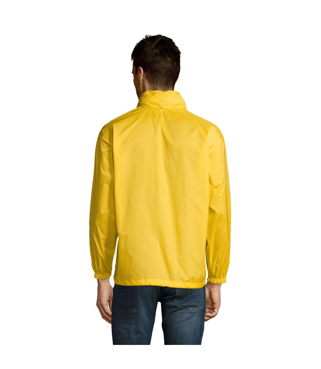 Veste coupe-vent surf unisexe jaune SOLS