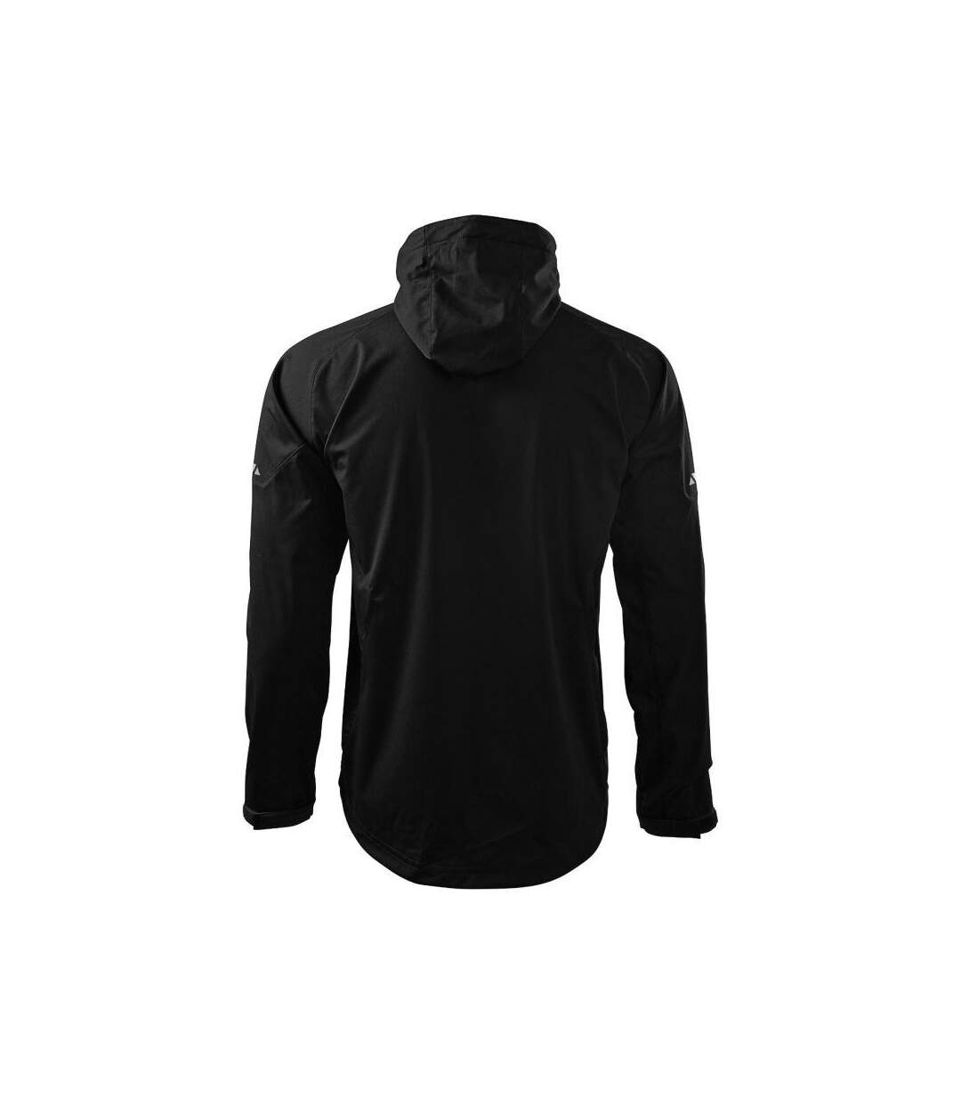 Veste Softshell Motif Détail Contrasté Homme Noir Malfini-2
