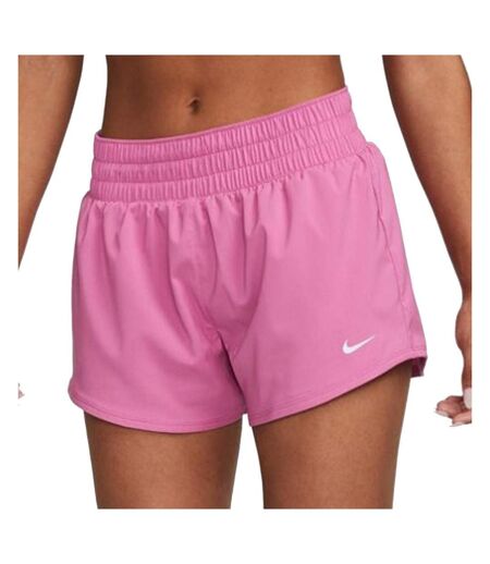 Short rose femme nike one df - l
