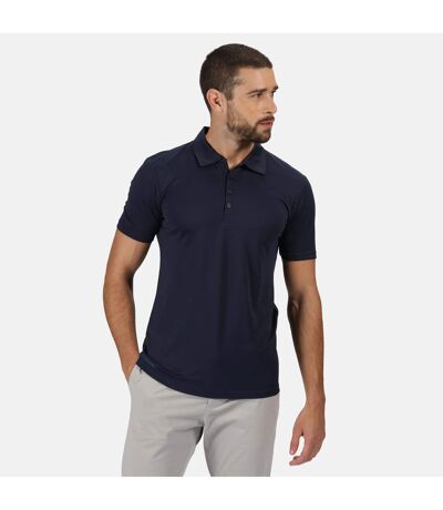 Mens Recycled Polo Shirt Navy Regatta Professional