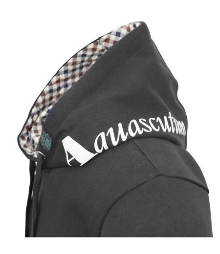 Sweat À Capuche Homme Noir Aquascutum