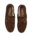 Mens Cow Suede Flat Boat Shoes Brown Tommy Hilfiger-3